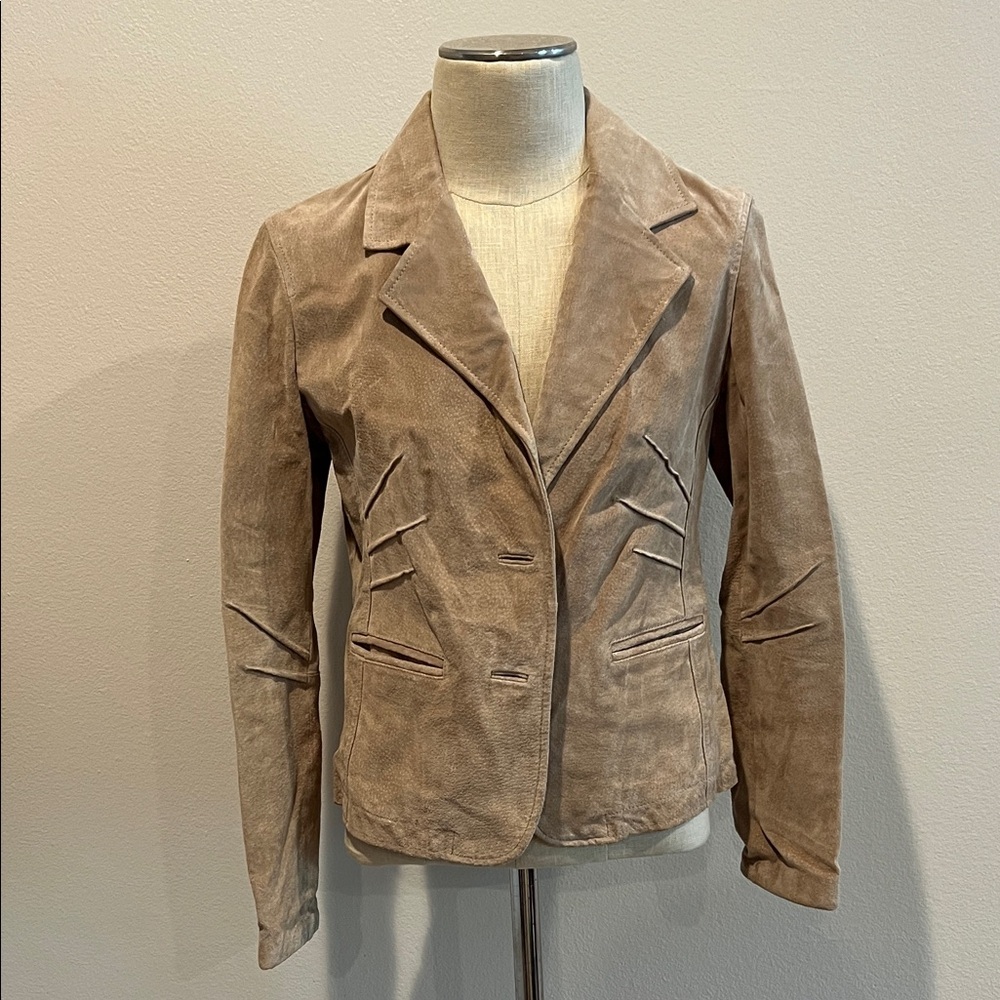 Wilsons Leather Women's Tan Blazer